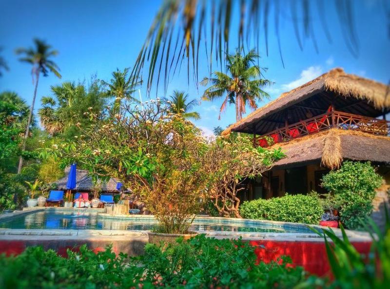 7Seas Cottages Gili Air Dış mekan fotoğraf